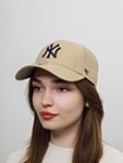 Бейсболка 47 BRAND арт. B-MVP17WBV-KHA New York Yankees MLB (бежевый)
